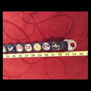 Belt it!  Little Earth beer bottle caps, M